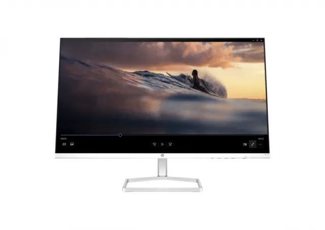 HP consumer 94F48AA 27" IPS AG Flat FHD 1920x1080@100Hz Monitor with Speakers, 16:9, 1500:1, 300cd/m², 5ms, 178°/178°, 2 HDMI 1.4, 1 VGA, 2x2W, Tilt, White/Silver, 1yw, HP S5 527sa
