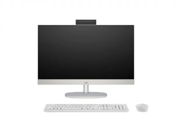 HP consumer 9S7Y2EA HP All-in-One 24-cr0009ny,AMD Ryzen 5 7520U,16GB RAM onboard,512GB PCIe NVMe M.2 SSD,23.8" IPS AG FHD 1920x1080,AMDRadeon Graphics,510SP White Wireless Kbd+Mouse,1 USB-C 3.1,2 USB-A 3.1,2 USB-A 2.0,HDMI-out 1.4,RJ-45,BT 5.3,FreeDOS,YU,Shell white,2yw