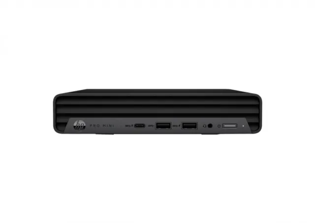 HP Pro Mini 400 G9,Intel Core i5-12500T,8GB DDR4-3200 RAM,512GB PCIe NVMe M.2 SSD, 1x 2.5",Intel UHD Graphics 770,HP 125 Wired Kbd+Mouse,3 USB-A 3.2,2 USB-A 3.1,1 USB-C 20Gbps,RJ-45,2 USB-A 3.1,2 DP 1.4, HDMI 2.1,BT 5.3,FreeDOS,YU,Jack black,1yw