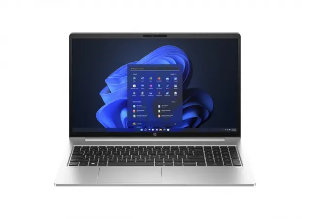 HP ProBook 450 G10, Intel Core i7-1355U, 16GB DDR4-3200 RAM, 512GB PCIe NVMe SSD, 15.6" IPS AG FHD 1920x1080, Intel Iris X Graphics, Backlit, 2 USB-A 3.1, 2 USB-C 3.2, 1 HDMI 2.1, 1 RJ-45, BT 5.3, FP, FreeDOS, YU, Pike silver, 1yw