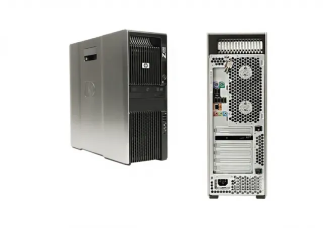 HP WORKSTATION TOWER 2XINTEL XEON E5620 2,4GHZ 8G, 512SSD, NVIDIA QUADRO NVS295,REFABRIKOVANO