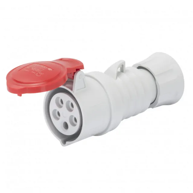 IEC309HP, Prikljucak ravni, 3P+N+E 16A 400V 6H, IP44 GW62009H