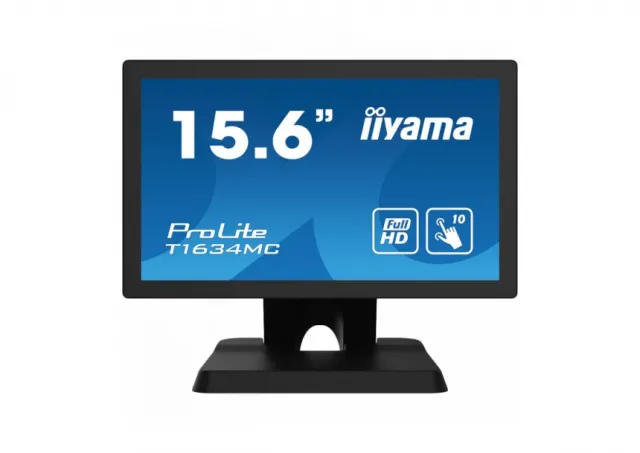 IIYAMA Monitor LED T1634MC-B1S 15,6" IPS, PCAP, 1920*1080, 1A1H1DP, BT Stand