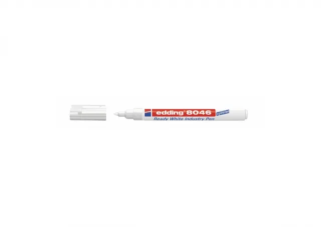 Industrijski marker E-8046 ready white pen 1-3mm Edding bela 08M8046A