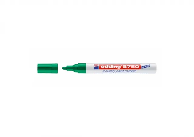 Industrijski paint marker E-8750 2-4mm Edding zelena 08M8750F