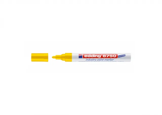 Industrijski paint marker E-8750 2-4mm Edding žuta 08M8750G