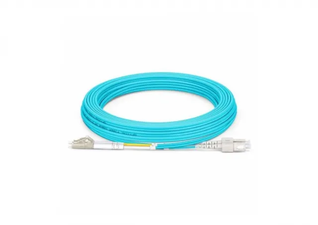 Innoptical LC/SC Fiber Optic Patch Cable,Duplex,OM3 MM 3m Aq