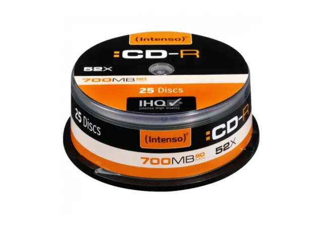 (Intenso) CD-R 700MB (80 min.) pak. 25 komada Cake Box - CD-R700MB/25Cake
