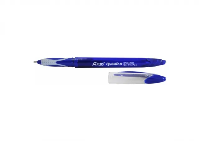 Izbrisivi gel roler 0,6 mm sa gumenim gripom GA304204E A Plus plava 08RGB30E