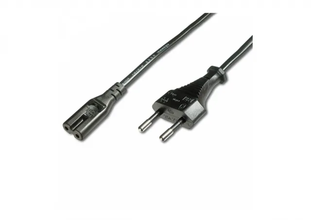 Kabl DIGITUS za NAPAJANJE LAPTOPA 2pin Osmica 1.8m AK-440104-018-S