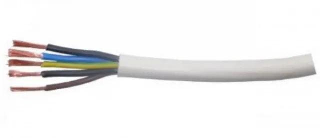 Kabl H03VV-F 5x1.5 Beli (pp/l-y)  licnasti 39631
