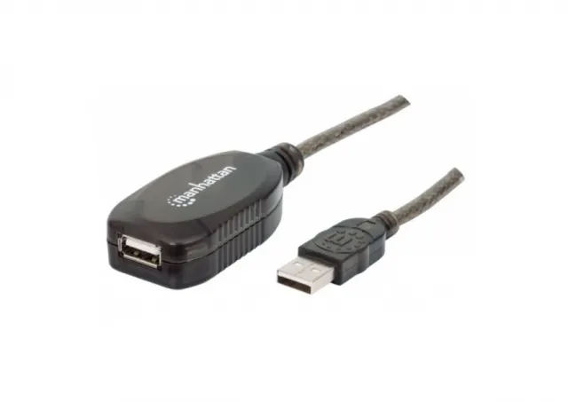 Kabl Manhattan 150248 USB-A M/F 2.0/480Mbps/produžni aktivni/10m