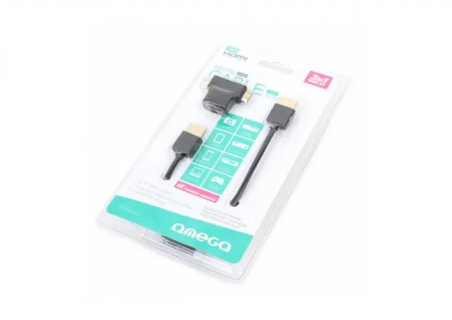 Kabl Omega OCHBA3 HDMI 3m+adapter