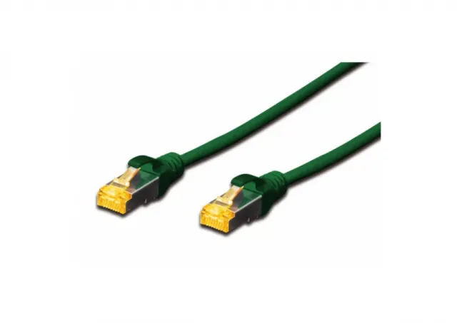 Kabl Patch SFTP kat. 6a, 0.5m zeleni