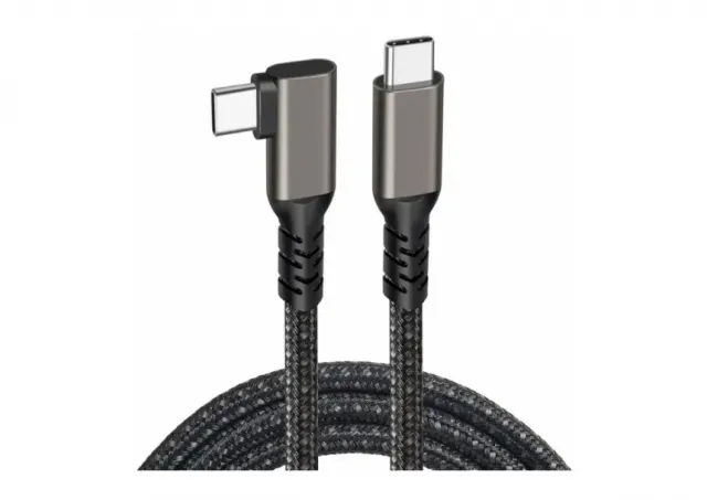 Kabl Tip C- Tip C ugaoni Kettz 4K 60Hz 100W KT-USBC070 2m