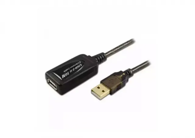 Kabl USB A - USB A m/f produžni sa pojačivačem 10m