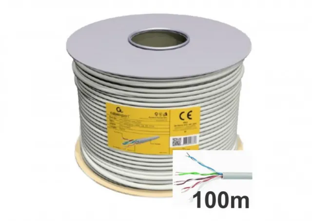 Kabl UTP Gembird UPC-5004E-L/100 UTP cat.5E Indoor licnasti CCA kotur 100m 2354