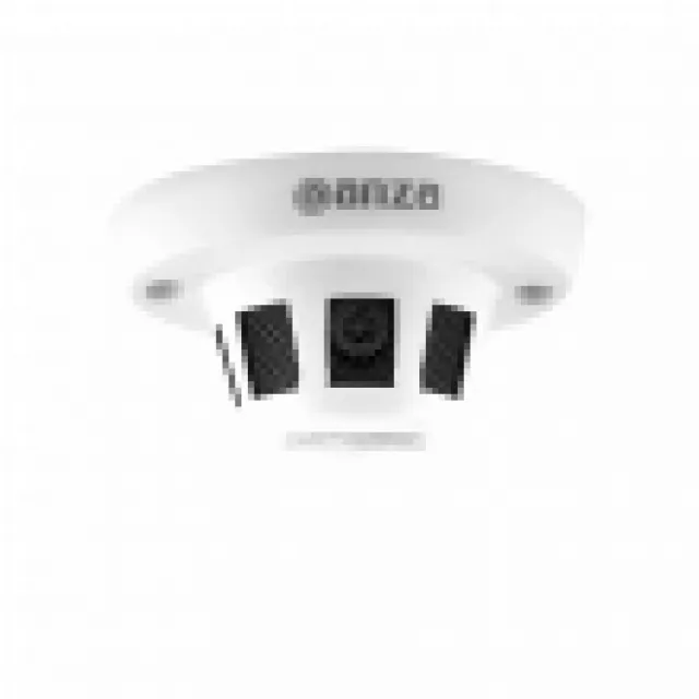 Kamera Anza Security AZ-100SD-HD skrivena "detektor dima", Megapixel HD 4-hibrid 720P AHD/CVI/TVI/CVBS 800TVL, 3MP objektiv, HV-ugao 48°, IR-CUT filter, OSD, AGC, DNR, ATW, AWB, BLC, -20°/+50°L, 119 x 56(H) mm