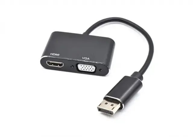 Kettz DP na HDMI/VGA Konvertor 1080p DP2HV-K1 105-67