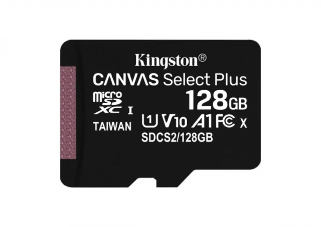 KINGSTON 128GB Micro class 10 100mb/s