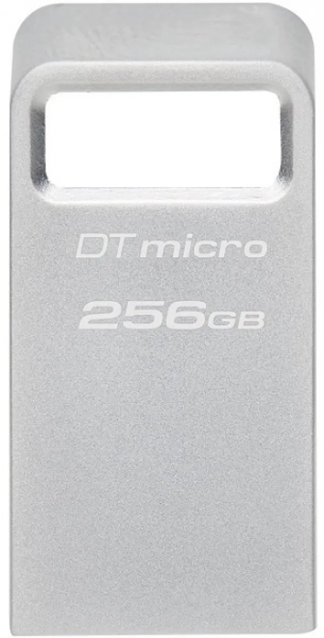 Kingston 256GB USB Flash Drive, USB 3.2 Gen.1, DataTraveler Micro, Read up to 200MB/s