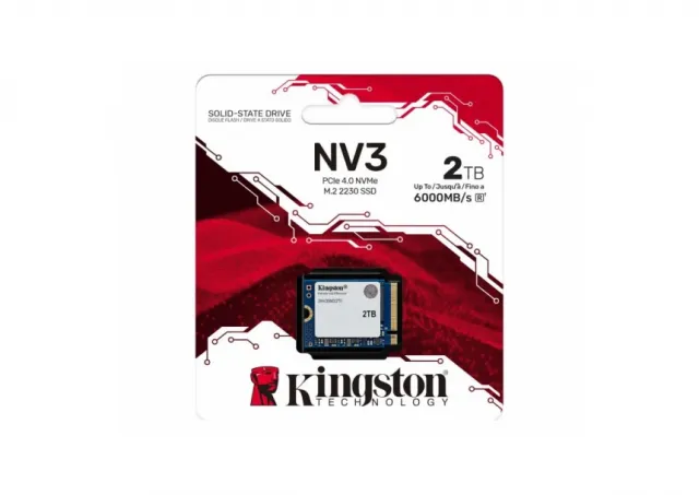 KINGSTON 2TB M.2 2230 NVMe SNV3SM3/2T0 series NV3 SSD 