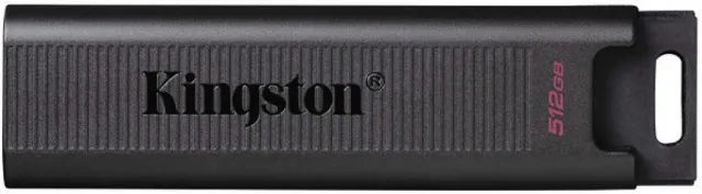 Kingston 512GB USB Flash Drive, USB 3.2 Gen.2 Type-C, DataTraveler Max, Read up to 1000MB/s, Write up to 900MB/s
