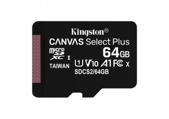 KINGSTON 64GB Micro class 10  100MB/s bez adaptera
