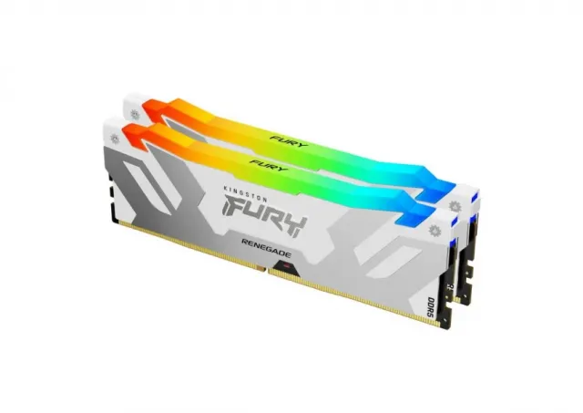 KINGSTON CUDIMM DDR5 48GB (2x24GB kit) 8400MT/s KF584CU40RWAK2-48 FURY Renegade White RGB XMP