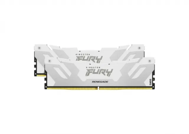 KINGSTON CUDIMM DDR5 48GB (2x24GB kit) 8400MT/s KF584CU40RWK2-48 FURY Renegade White XMP