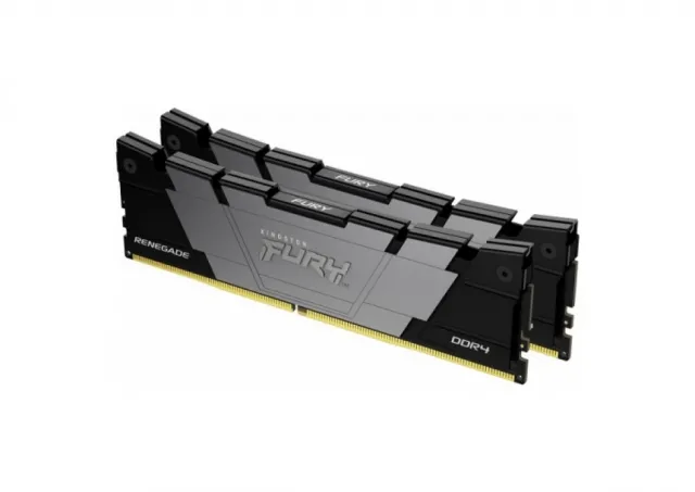 Kingston DDR4 16GB (2x8GB) 3200MHz [FURY RENEGADE], Non-ECC UDIMM, CL16 1.35V, 288-Pin 1Rx8, Memory Kit, w/Heatsink, XMP