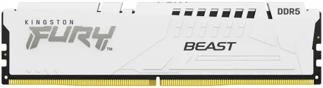 Kingston DDR5 64GB (2x32GB) 5200MHz CL40 DIMM [FURY Beast] White XMP