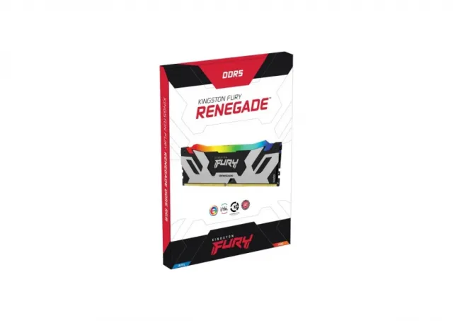 KINGSTON DIMM DDR5 64GB (2x32GB kit) 6400MT/s KF564C32RSAK2-64 FURY Renegade RGB 