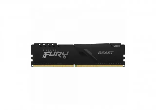 Kingston KF436C18BB/32 DDR4 32GB 3600MHz [FURY BEAST], Non-ECC UDIMM, CL18 1.35V, 288-Pin 2Rx8, w/Heatsink