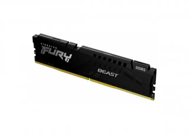 Kingston KF552C36BBE-16 DDR5 16GB 5200MHz [FURY BEAST], Non-ECC UDIMM, CL36 1.25V, 288-Pin 1Rx8, w/Heatsink