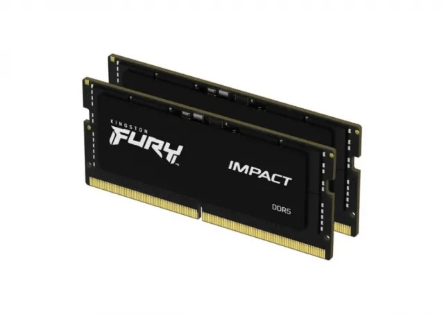 KINGSTON SODIMM DDR5 32GB (2x16GB kit) 6000MT/s KF560S38IBK2-32 FURY Impact Black XMP 