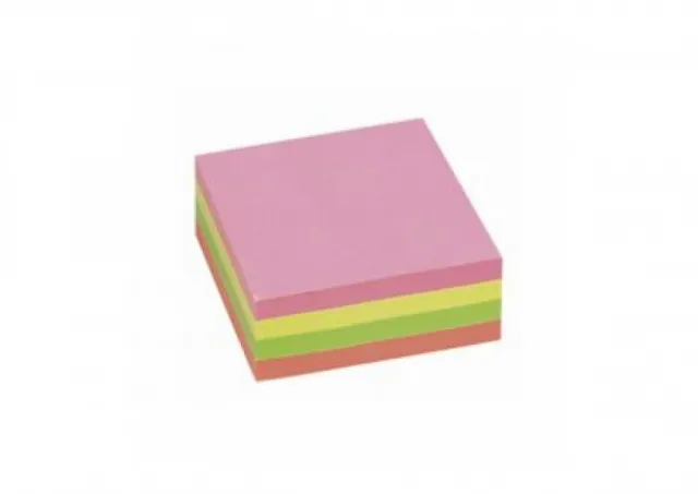Kocka samolepljivi listići STICK NOTES Yidoo 300 lis, 75x75 NEON 037124