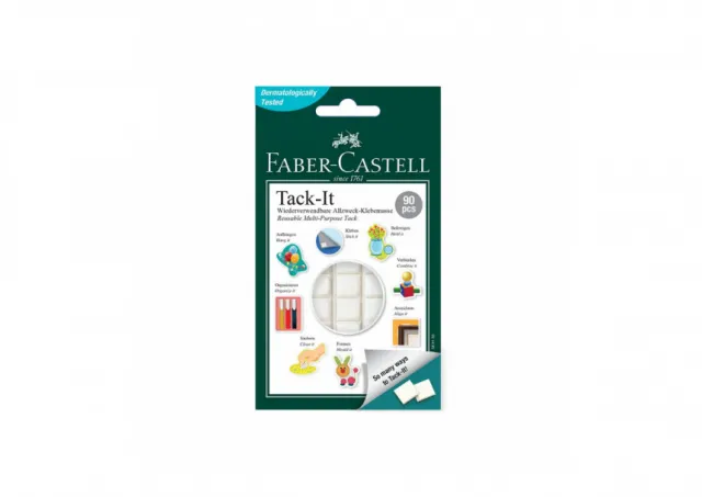 Kreativna traka Faber Castell bela 50gr 1/90 589150 / 187091