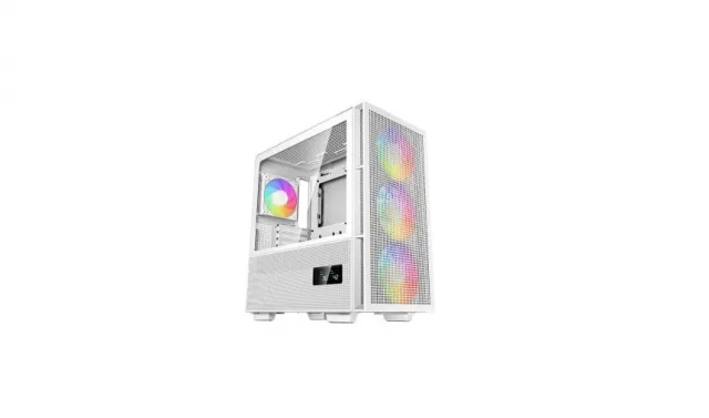 Kućište DeepCool CH560 DIGITAL BELO, R-CH560-WHAPE4D-G-1