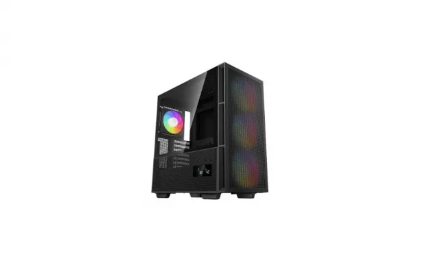 Kućište DeepCool CH560 DIGITAL CRNO, R-CH560-BKAPE4D-G-1