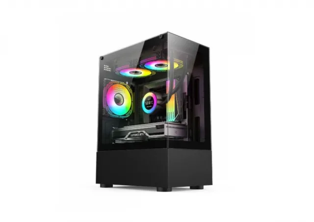 Kućište IG-MAX N18 Pro SUPERNOVA Black 3RGB