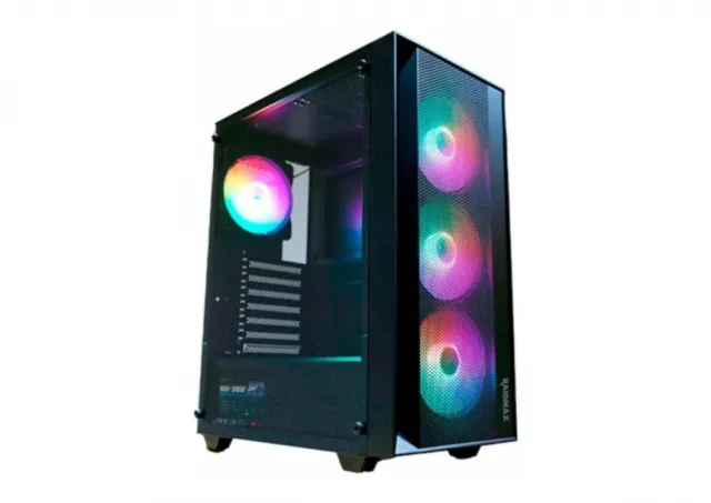 Kuciste Raidmax Vector 100 Black 4 x RGB fan/Window/650W