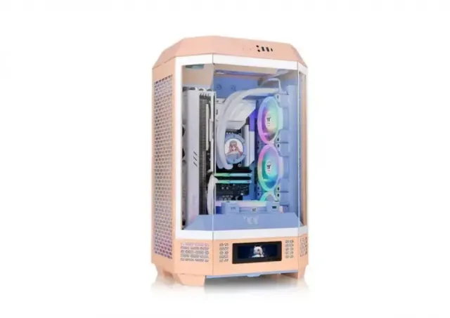 Kućište ThermalTake The Tower 300 Peach fuzz