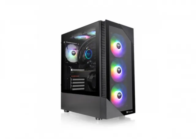 Kućište Thermaltake View 200 TG ARGB x3/Black/Win/SPCC/Tempered Glass/bez PSU
