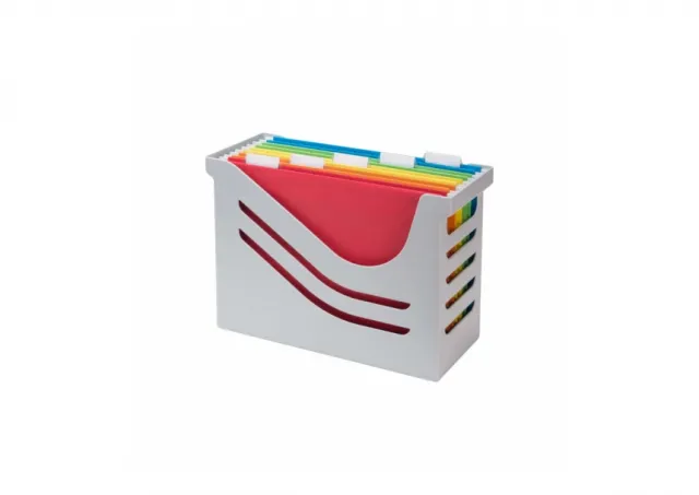 Kutija sa visećim fasciklama + 5 fascikli, Jalema - Djois Jalema siva 04PB05C