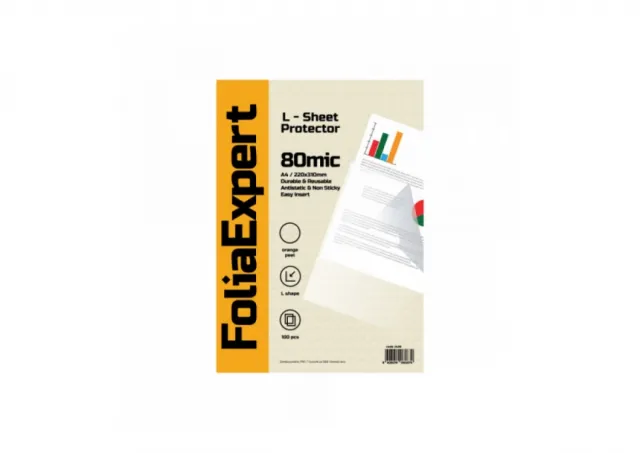 L folija 80 mic 1/100 FOLIAEXPERT A4+ Orange Peel