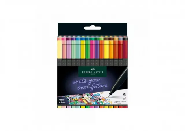 Lajner 0.4 FaberCastell 1/30 151630 pastel+neon