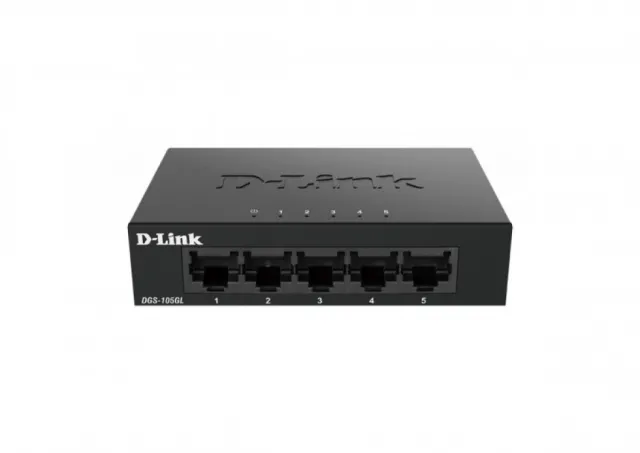 LAN Switch D-Link DGS-105GL 10/100/1000 5port Metal Gigabit