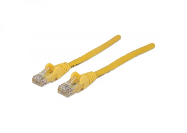LAN UTP kabl intellinet 342353 Cat6 CCA/Žuti/1,5m