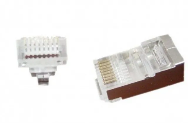 LC-PTF-01/10 Gembird Universal pass-through FTP plug 8P8C CAT5 (10kom u pakovanju) cena pakovanja 19553